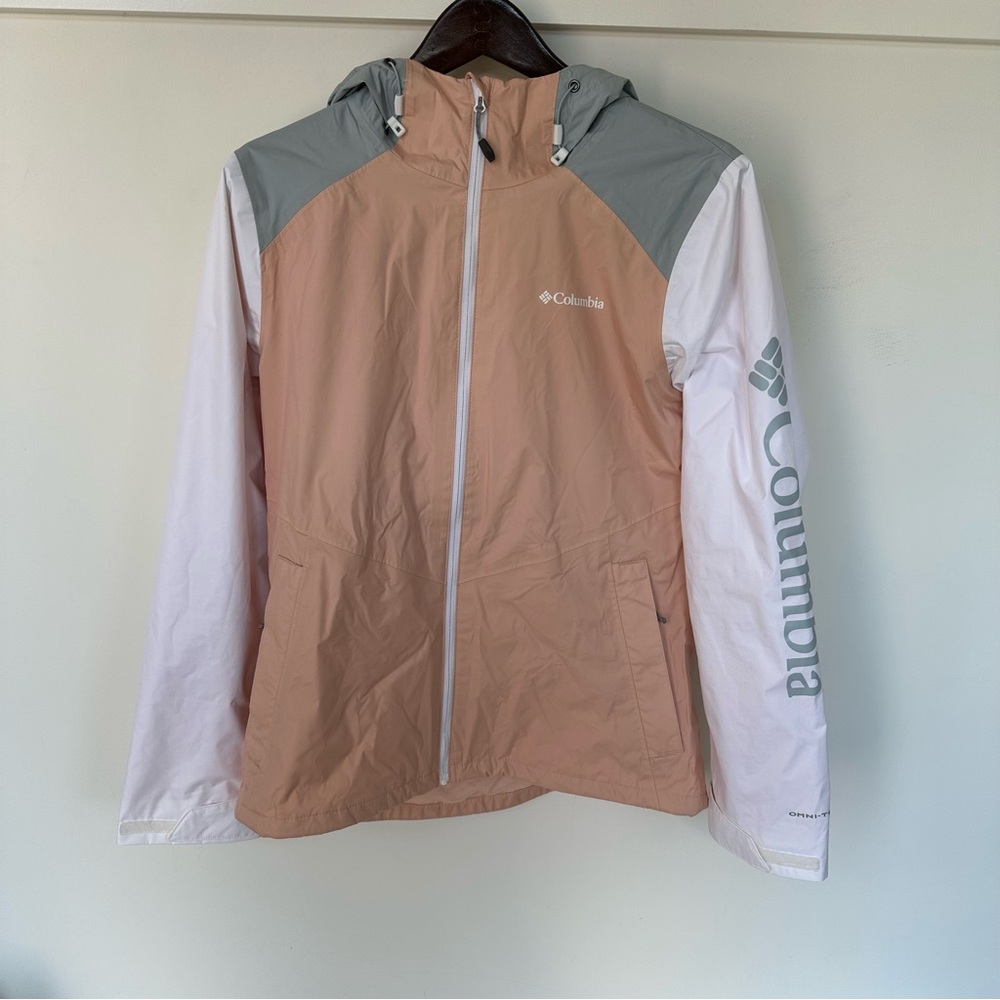 Columbia Hooded Rain Jacket